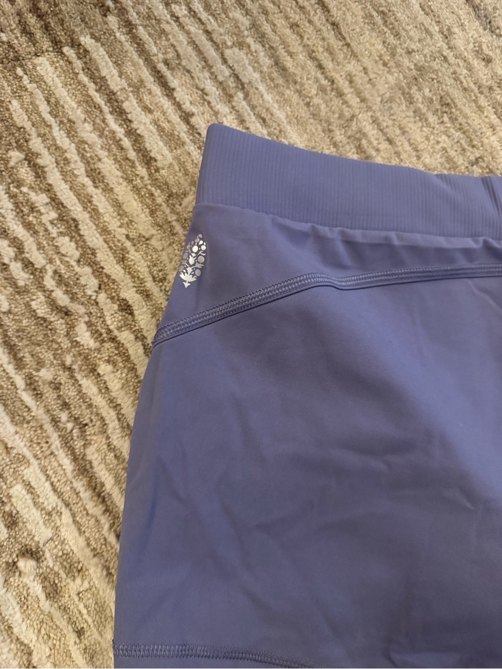 Free People Move on Micro Purple Athletic Shorts - Picture 6 of 6